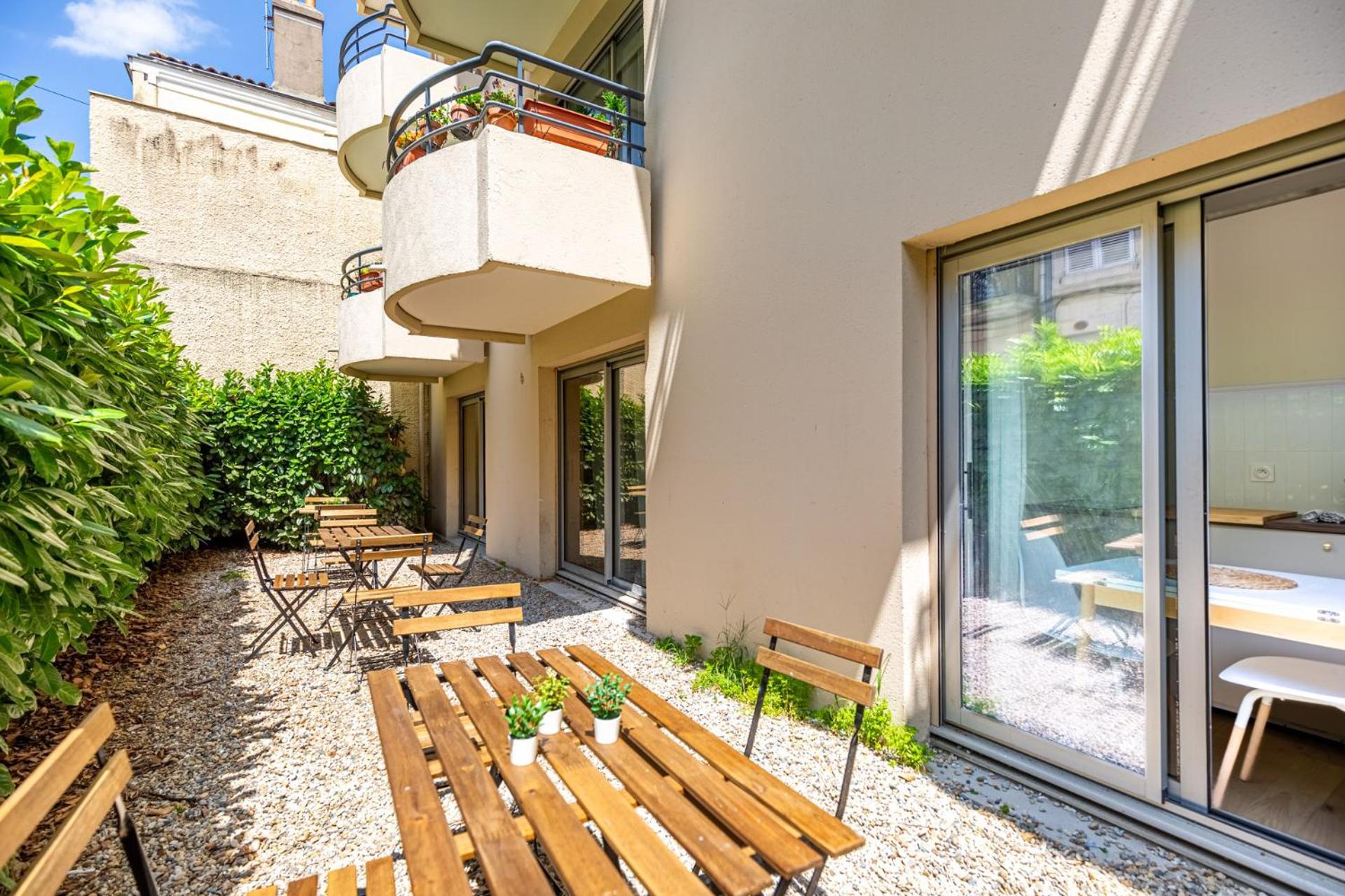 Lavie Maison Balneo Garden Flat Bordeaux Exterior foto